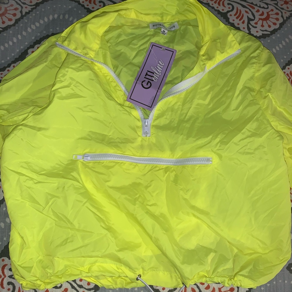 Neon wind breaker